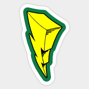 Morphin Lightning Bolt Sticker